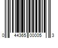 Barcode Image for UPC code 044365000053