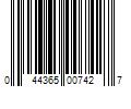 Barcode Image for UPC code 044365007427