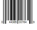 Barcode Image for UPC code 044365007649