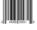 Barcode Image for UPC code 044365009315