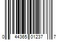 Barcode Image for UPC code 044365012377