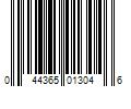 Barcode Image for UPC code 044365013046