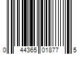 Barcode Image for UPC code 044365018775