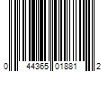 Barcode Image for UPC code 044365018812