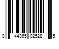 Barcode Image for UPC code 044365025285