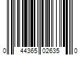 Barcode Image for UPC code 044365026350