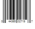 Barcode Image for UPC code 044365027197