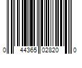 Barcode Image for UPC code 044365028200