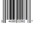 Barcode Image for UPC code 044365029627