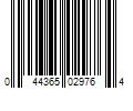 Barcode Image for UPC code 044365029764