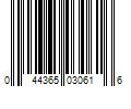 Barcode Image for UPC code 044365030616