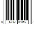 Barcode Image for UPC code 044365050157