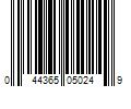 Barcode Image for UPC code 044365050249