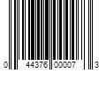 Barcode Image for UPC code 044376000073