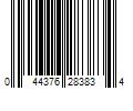 Barcode Image for UPC code 044376283834