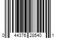 Barcode Image for UPC code 044376285401