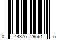 Barcode Image for UPC code 044376295615