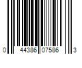 Barcode Image for UPC code 044386075863