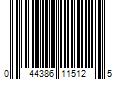 Barcode Image for UPC code 044386115125