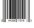 Barcode Image for UPC code 044386115163