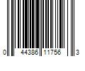 Barcode Image for UPC code 044386117563