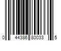 Barcode Image for UPC code 044386800335