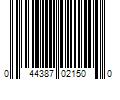 Barcode Image for UPC code 044387021500