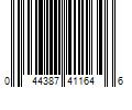 Barcode Image for UPC code 044387411646