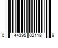 Barcode Image for UPC code 044395021189