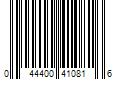 Barcode Image for UPC code 044400410816