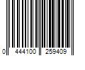 Barcode Image for UPC code 0444100259409