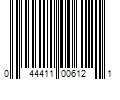 Barcode Image for UPC code 044411006121