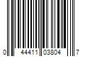 Barcode Image for UPC code 044411038047