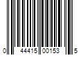 Barcode Image for UPC code 044415001535