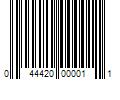 Barcode Image for UPC code 044420000011