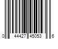 Barcode Image for UPC code 044427450536