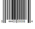 Barcode Image for UPC code 044433000084