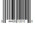 Barcode Image for UPC code 044435120100