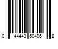 Barcode Image for UPC code 044443604968