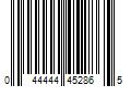 Barcode Image for UPC code 044444452865