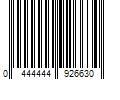 Barcode Image for UPC code 0444444926630