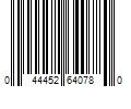 Barcode Image for UPC code 044452640780