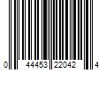 Barcode Image for UPC code 044453220424