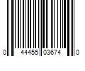 Barcode Image for UPC code 044455036740