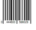 Barcode Image for UPC code 0444600586029