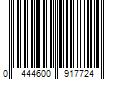 Barcode Image for UPC code 0444600917724