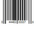 Barcode Image for UPC code 044463000078