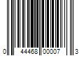 Barcode Image for UPC code 044468000073