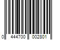 Barcode Image for UPC code 0444700002801