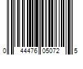 Barcode Image for UPC code 044476050725